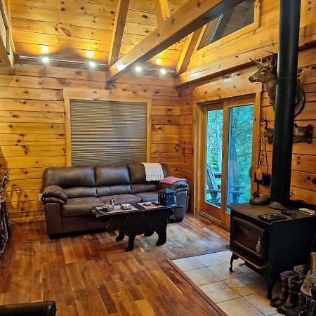 Neshannock Creekside Log Cabin Volant Ngoại thất bức ảnh