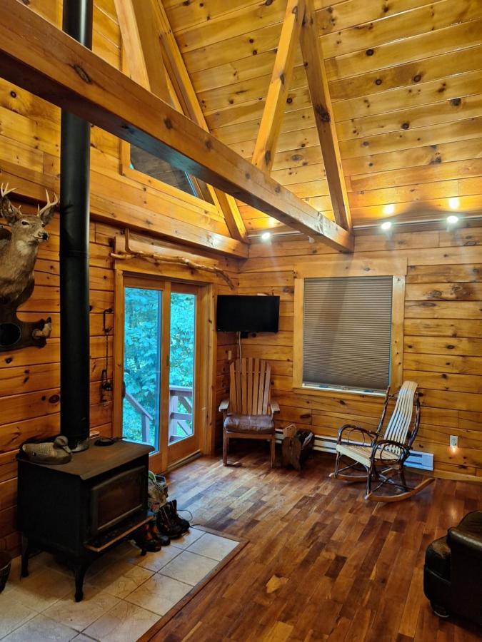 Neshannock Creekside Log Cabin Volant Ngoại thất bức ảnh